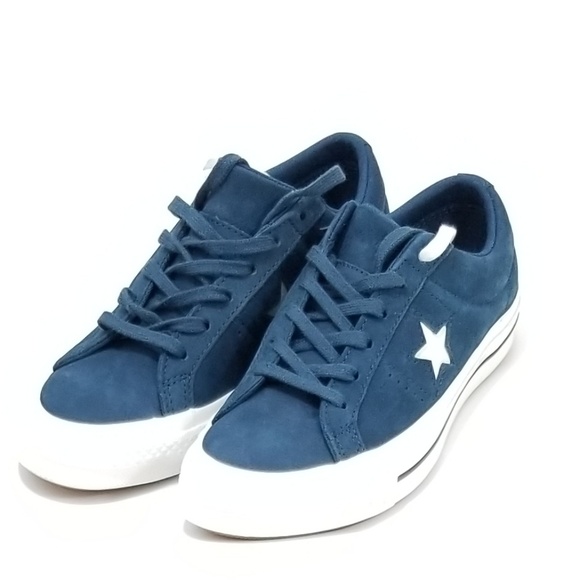 converse one star navy blue